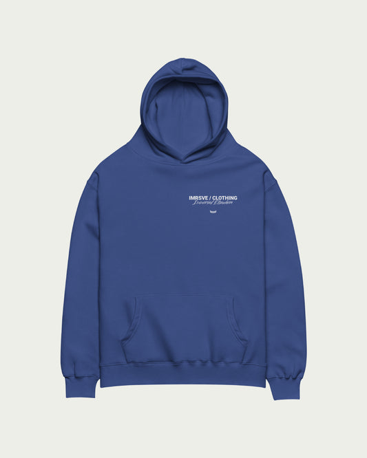 IMMERSED ELSEWHERE HOOD / BLUE